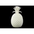Urban Trends Collection Porcelain Pineapple Figurine, Large - White 38428